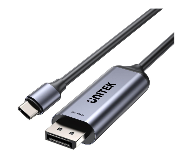 UNITEK 8K USB-C do DisplayPort dwukierunkowy V1423DGY01 - 1455255 - zdjęcie